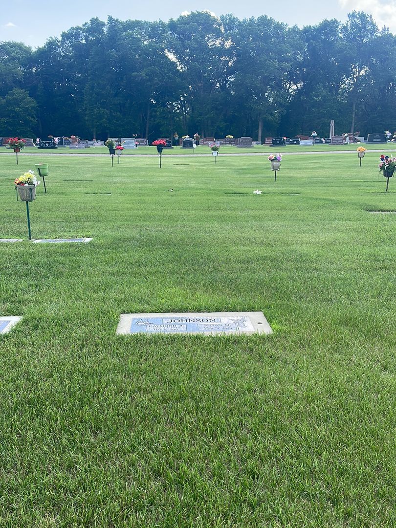 Raymond R. Johnson's grave. Photo 1