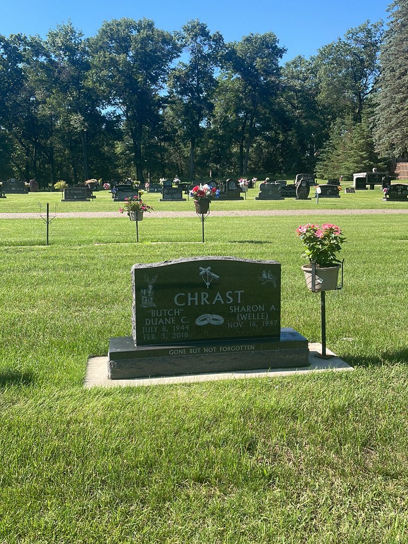 Duane C. "Butch" Chrast's grave. Photo 1