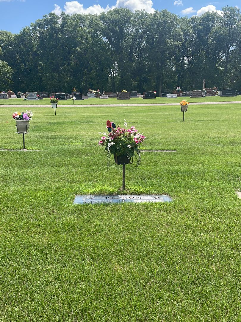 Alfred D. Petron's grave. Photo 1