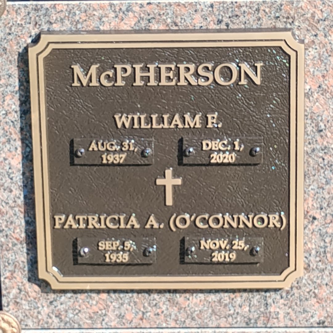 William F. McPherson's grave