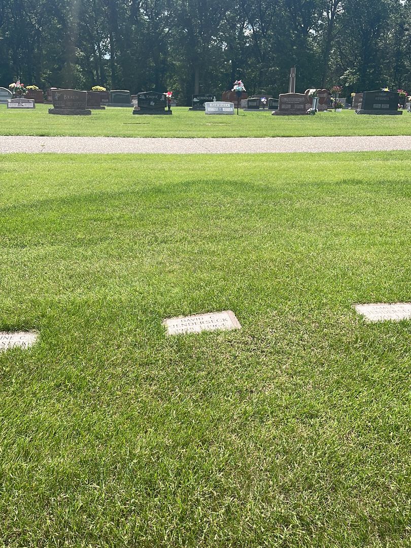 David C. Jenderseck's grave. Photo 1