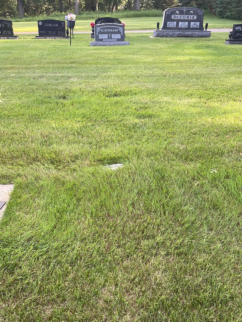 Roger A. Petron's grave. Photo 1