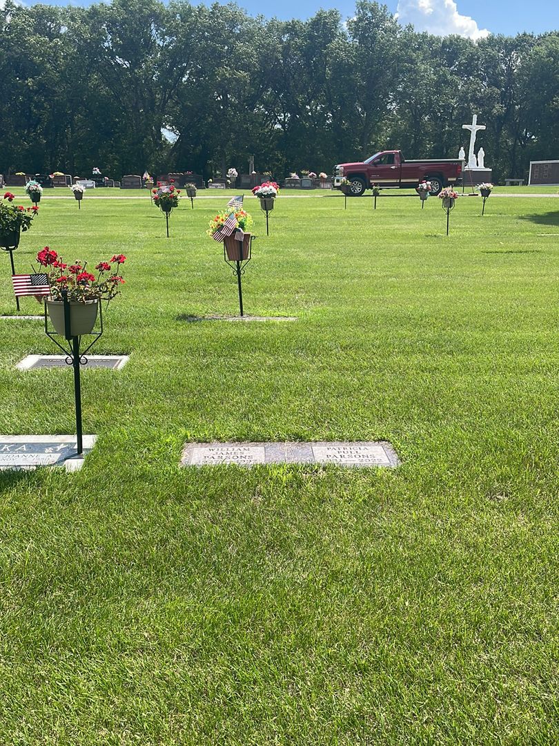 William James Parsons's grave. Photo 1